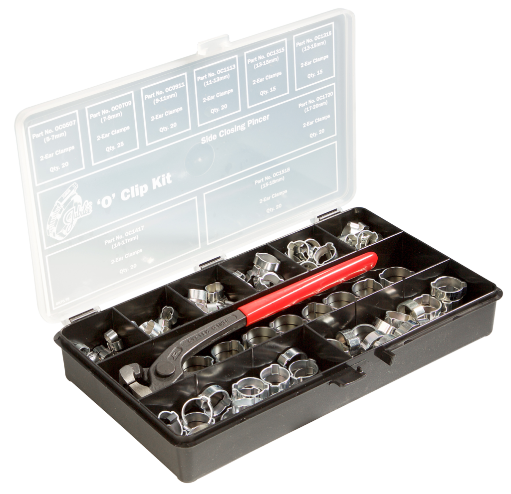 Jubilee® Mild Steel 'O' Clip Kit with Tool